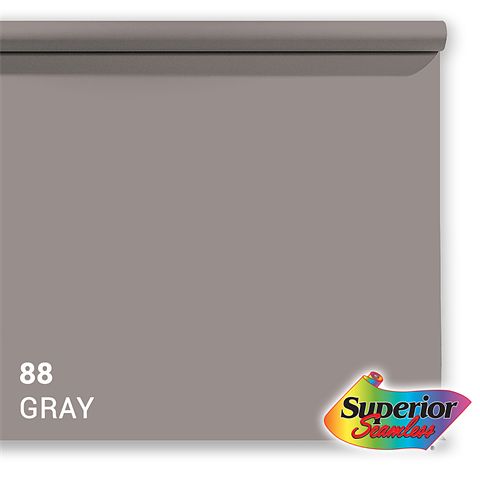 Foto van Superior achtergrondpapier 88 grey 3,56 x 15m