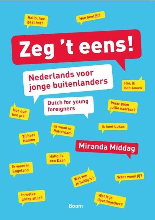 Foto van Zeg het eens - m. middag - paperback (9789085064763)