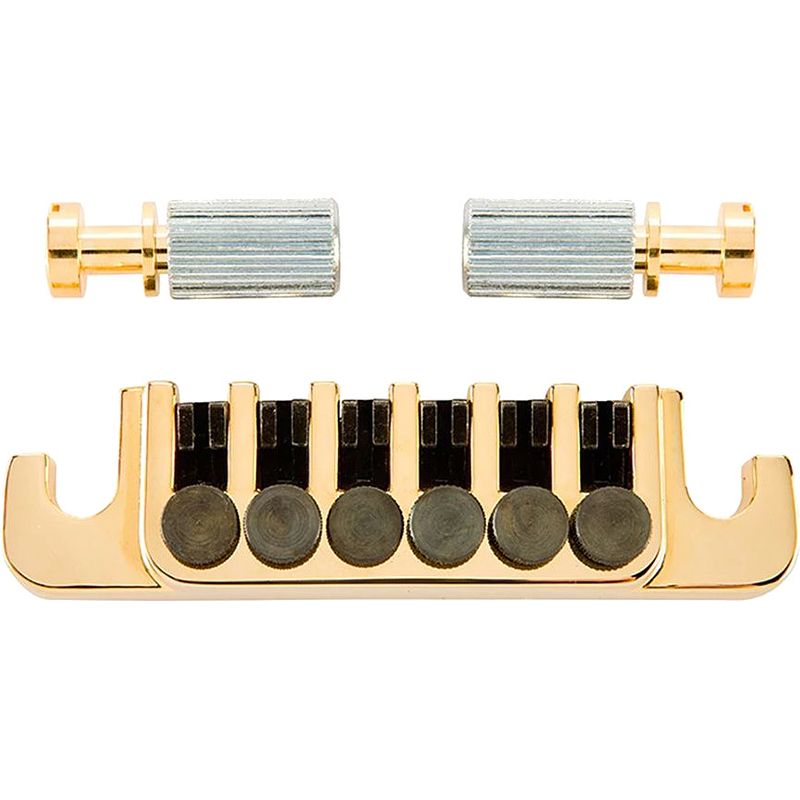 Foto van Gibson tp-6 tailpiece gold staartstuk voor gitaar