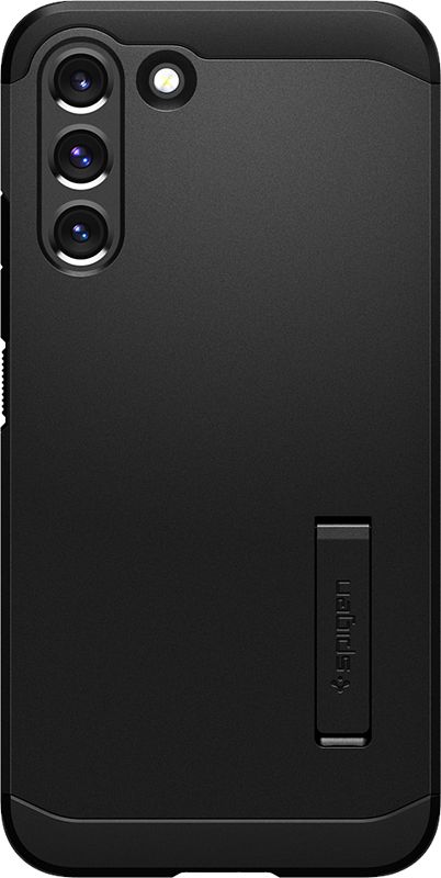 Foto van Spigen tough armor samsung galaxy s22 back cover zwart