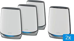 Foto van Netgear orbi rbk853 mesh wifi 6 (5-pack)