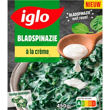 Foto van Iglo bladspinazie a la creme 450g bij jumbo