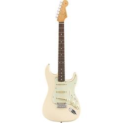 Foto van Fender vintera 60s stratocaster mod olympic white pf met gigbag