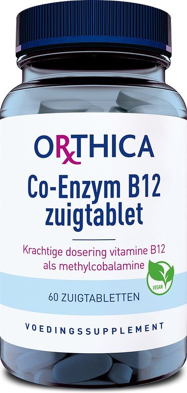 Foto van Orthica co-enzym b12 zuigtabletten