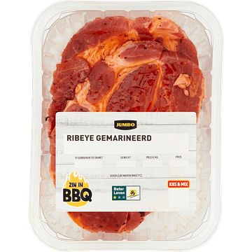 Foto van 3+1 gratis | jumbo ribeye gemarineerd 300g aanbieding bij jumbo