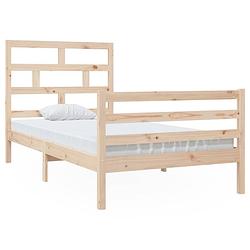 Foto van Vidaxl bedframe massief grenenhout 100x200 cm