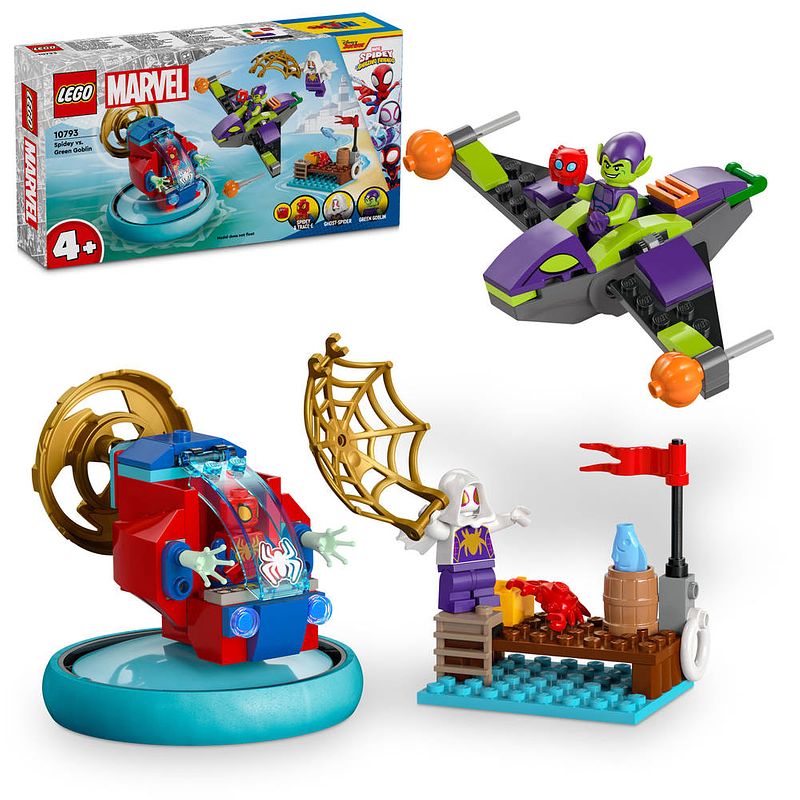 Foto van Lego marvel spidey vs green goblin 10793