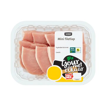 Foto van 4+2 gratis | jumbo mini filetlap 210g aanbieding bij jumbo