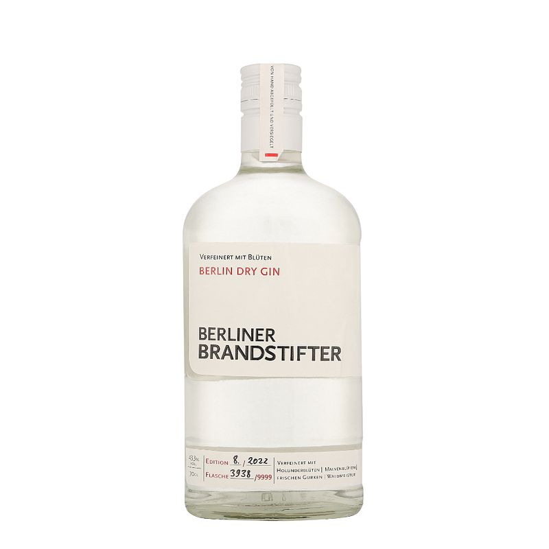 Foto van Berliner brandstifter dry gin 70cl