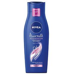 Foto van Haarmelk gentle conditioning shampoo voor fijn haar 400ml