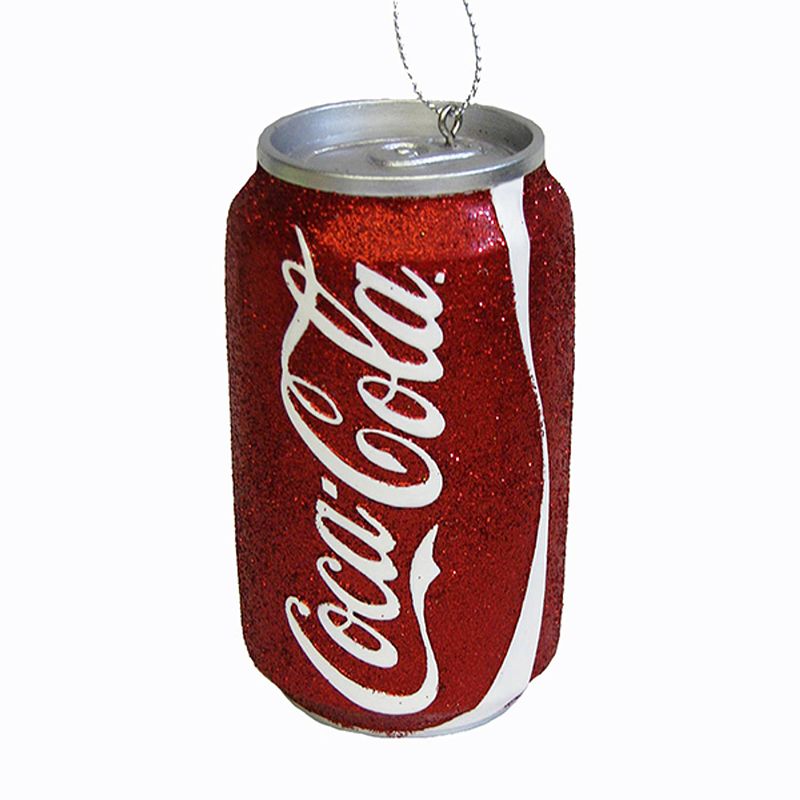 Foto van Kurt s. adler - ornament pvc coca-cola blik glitter l8cm