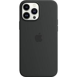 Foto van Apple siliconen hoesje voor iphone 13 pro max met magsafe - middernacht