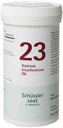 Foto van Pfluger celzout 23 natrium bicarbonicum d6 tabletten