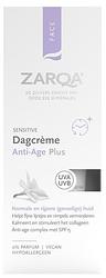 Foto van Zarqa sensitive dagcrème anti-age plus 0% parfum spf15