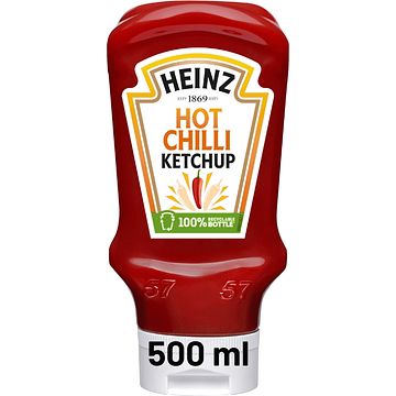 Foto van Heinz hot chilli 500ml bij jumbo