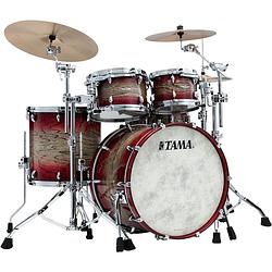 Foto van Tama tw42rzs-agjb star walnut garnet japanese sen burst 4-delige shellset