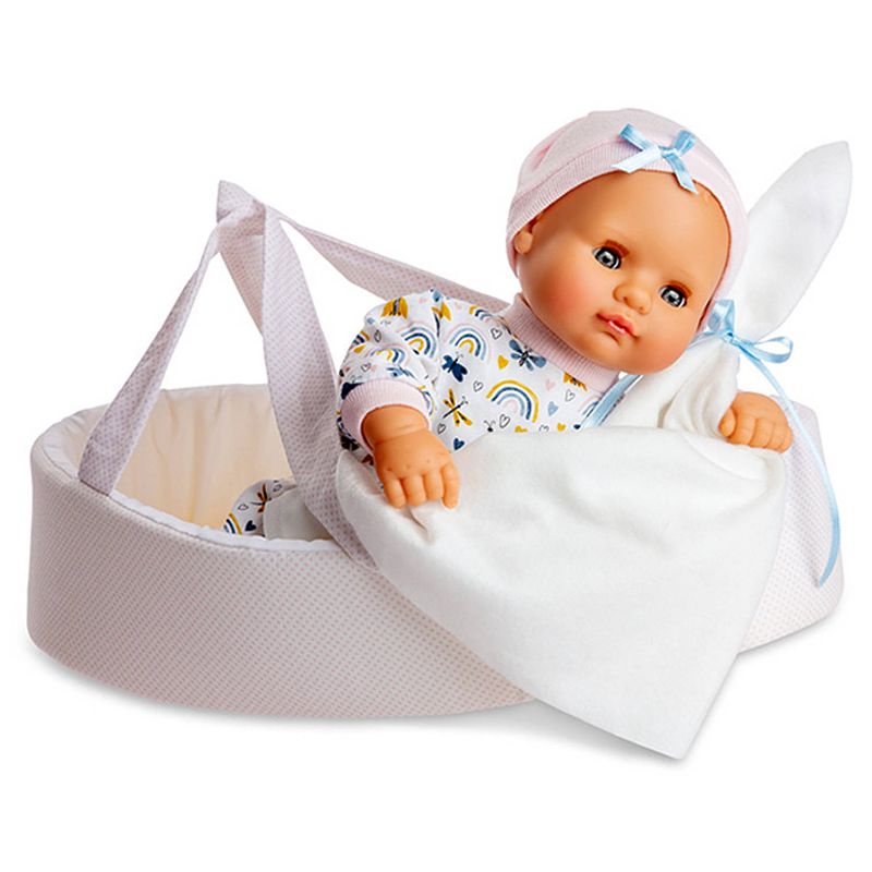 Foto van Berjuan babypop met accessoires junior 34 cm wit 5-delig