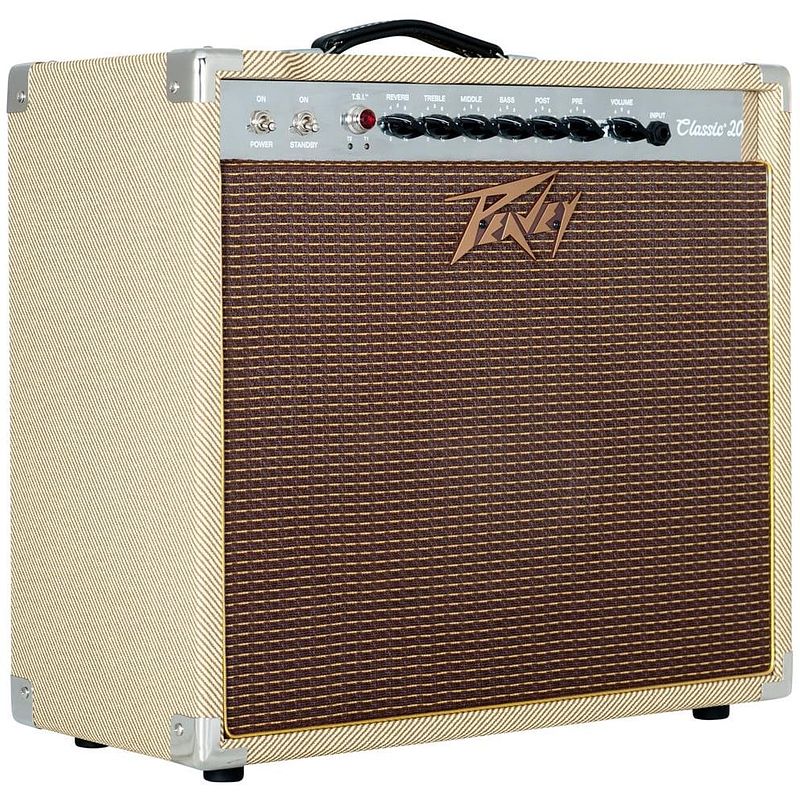 Foto van Peavey classic 20 20w 1x12 inch buizengitaarversterker combo