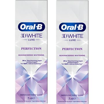 Foto van Oralb perfection tandpasta 2 x 75ml bij jumbo