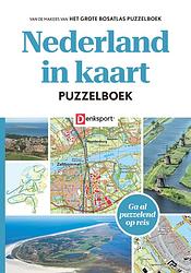 Foto van Denksport - nederland in kaart puzzelboek - peter vroege - paperback (9789493313545)