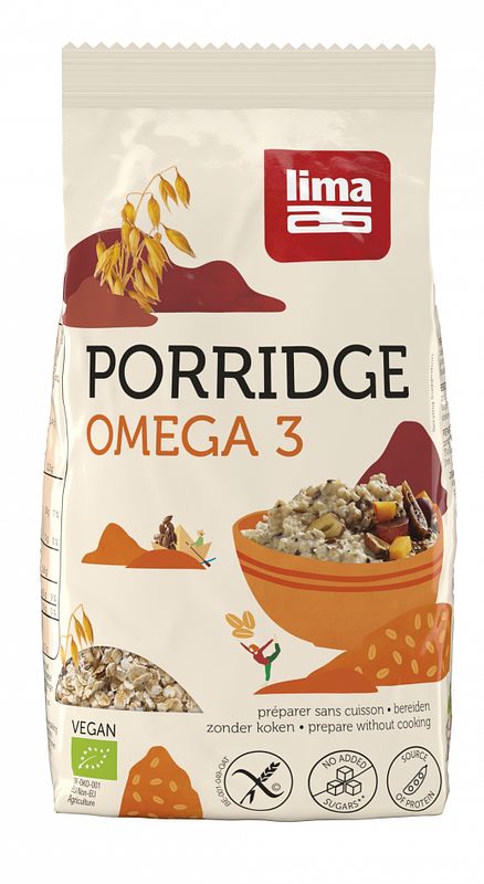 Foto van Lima express porridge omega 3