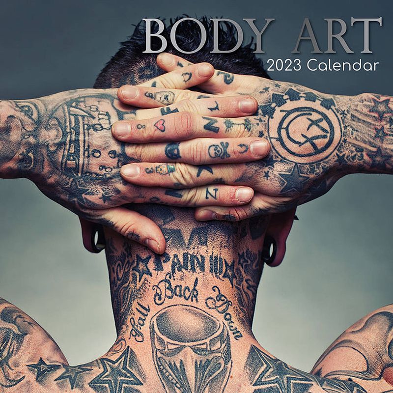 Foto van Body art kalender 2023