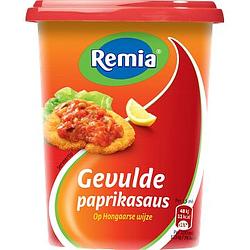 Foto van Remia gevulde paprikasaus op hongaarse wijze 500ml bij jumbo