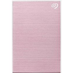 Foto van Seagate one touch portable 2 tb externe harde schijf (2,5 inch) usb 3.2 gen 1 (usb 3.0) rose gold stkb2000405