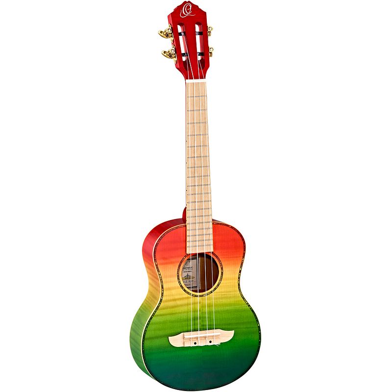 Foto van Ortega prism series rupr-tri tenor ukelele met tas