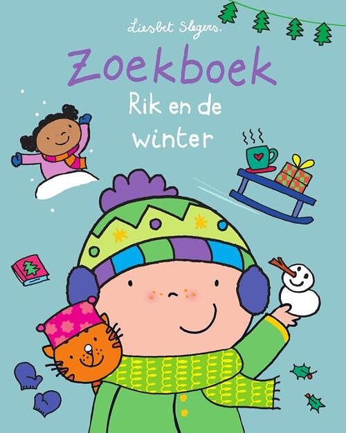 Foto van Zoekboek rik en de winter - hardcover (9789002277535)