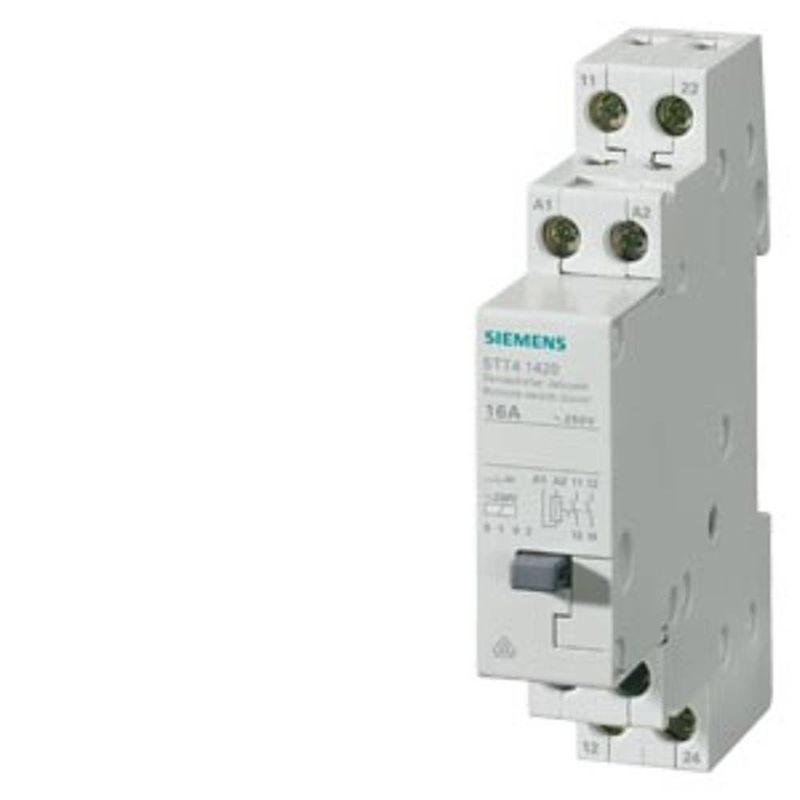 Foto van Afstandbediende schakelaar din-rail siemens 5tt4142-0 2x no 250 v 16 a 1 stuk(s)