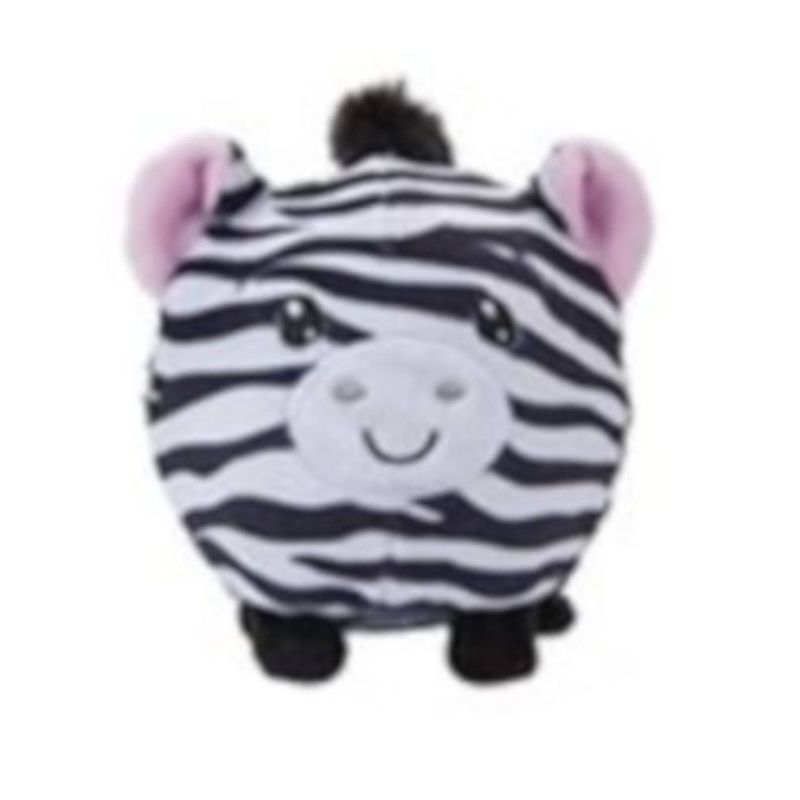 Foto van Pms knuffel squishimi zoo animals junior pluche 9 cm zwart