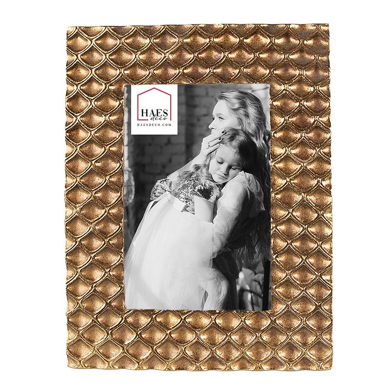 Foto van Haes deco - fotolijst 10x15 goudkleurig, formaat 17x1x21 cm - loving chic