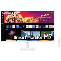 Foto van Samsung s32bm701uu lcd-monitor 81.3 cm (32 inch) energielabel g (a - g) 3840 x 2160 pixel full hd 4 ms hdmi, usb 2.0, usb-c®, bluetooth, wifi 5 (ieee 802.11