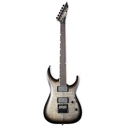 Foto van Esp ltd deluxe mh-1000 evertune fm charcoal burst elektrische gitaar