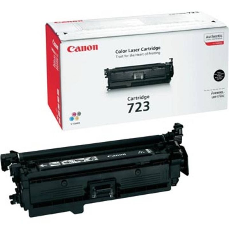 Foto van Canon tonercartridge zwart 723bk - 5000 pagina's - 2644b002