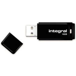 Foto van Integral usb 2.0 stick, 16 gb, zwart
