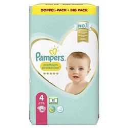 Foto van Pampers premium protection maat 4 9-14 kg 60 luiers