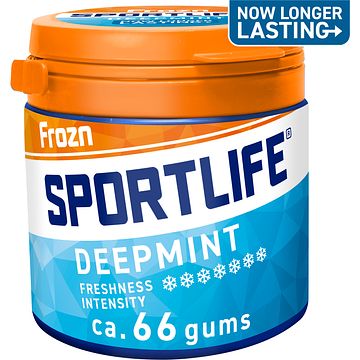 Foto van Sportlife frozn deepmint sugar free gums 99g bij jumbo