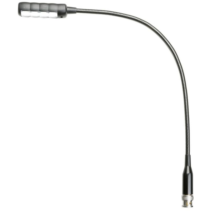 Foto van Adam hall sled 1 ultra bnc zwanenhals-lamp met 4 cob led'ss en bnc connector