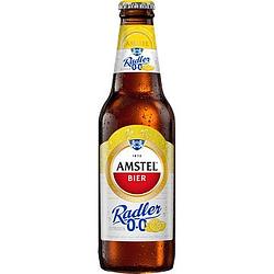 Foto van Amstel radler citroen 0.0 bier fles 300ml bij jumbo