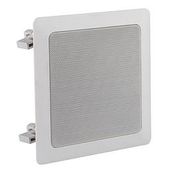 Foto van Audiophony chp520sq 5 inch plafondspeaker vierkant wit 20w-100v/8 ohm (per stuk)