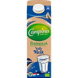 Foto van Campina biologisch volle melk 1l bij jumbo