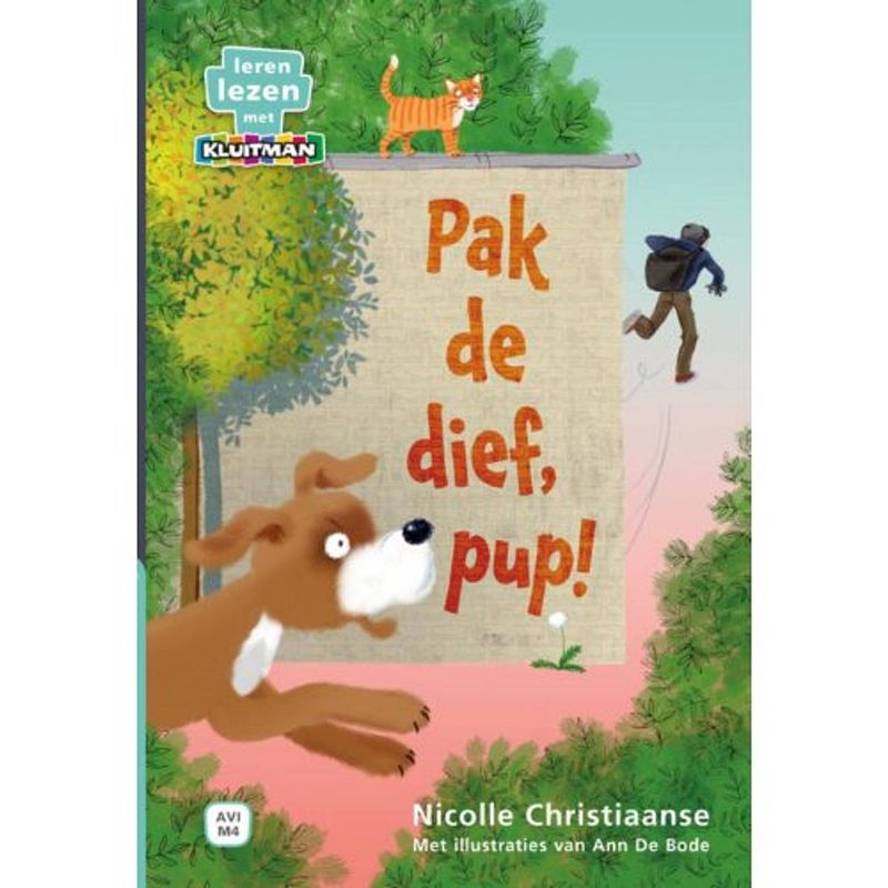 Foto van Pak de dief, pup! - leren lezen met kluitman