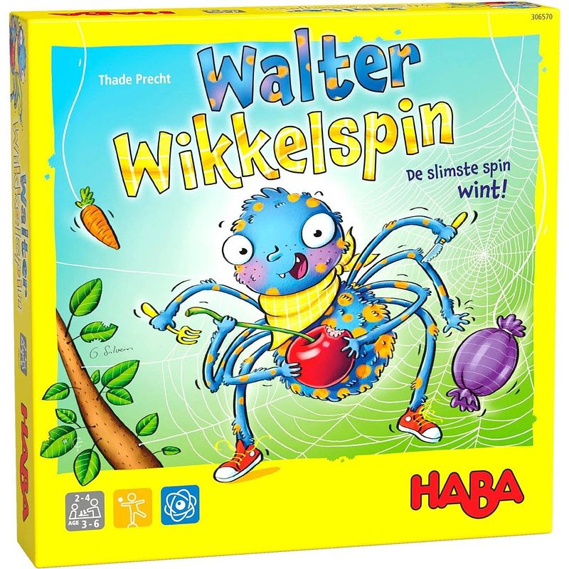 Foto van Haba spel - walter wikkelspin - 3+