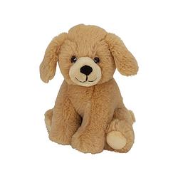 Foto van Pluche dieren knuffels golden retriever hond van 17 cm - knuffel huisdieren