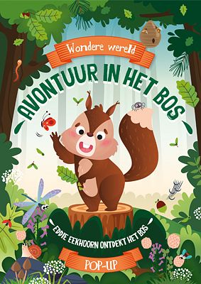 Foto van Wondere wereld pop-up - avontuur in het bos - hardcover (9789463545594)