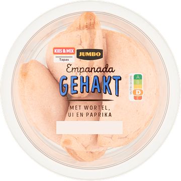 Foto van Jumbo empanada gehakt 80g aanbieding bij jumbo | 3 voor 6.00