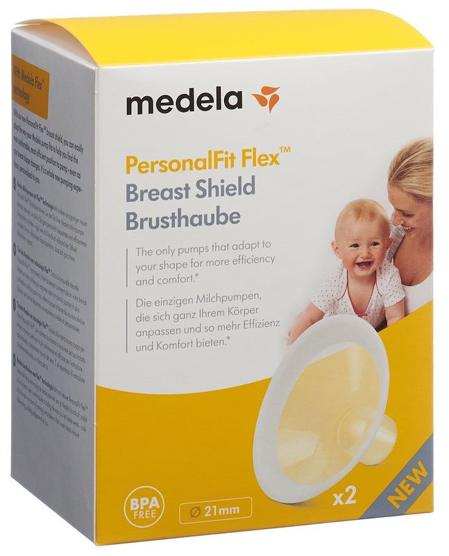 Foto van Medela personalfit flex borstschild s 21mm