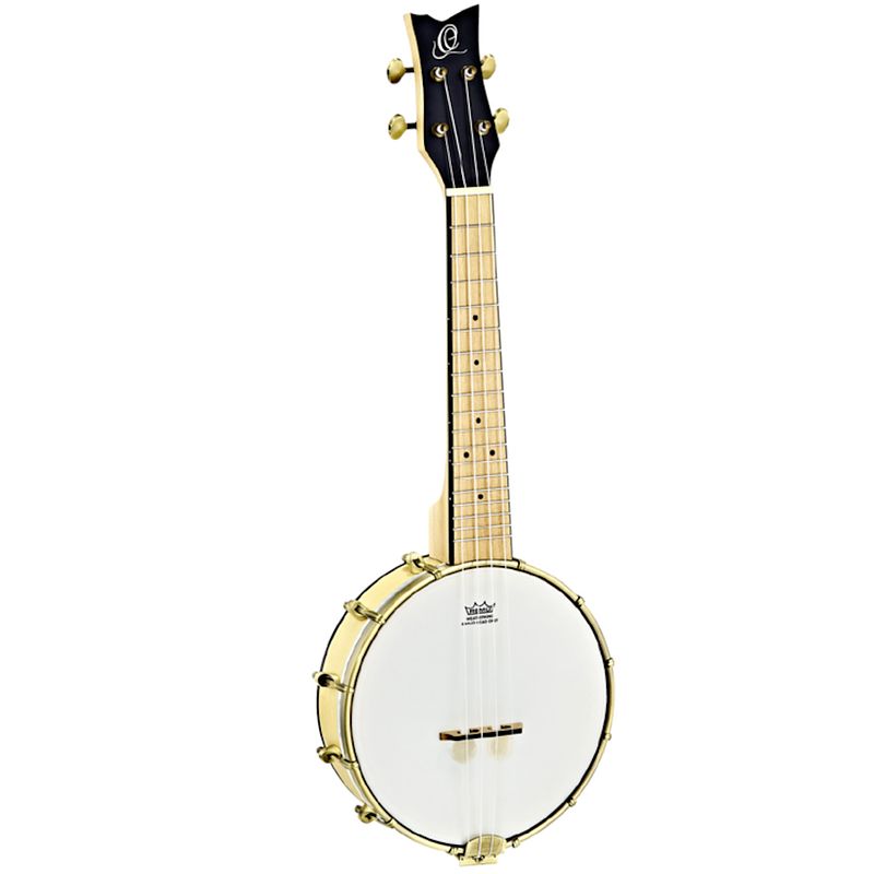 Foto van Ortega oubje90-ma banjolele met element en gigbag